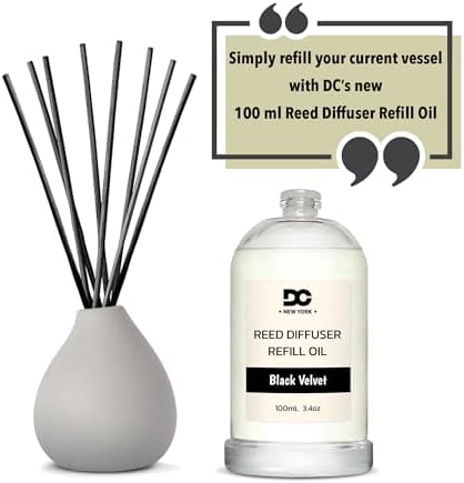 Daniellas Black Velvet Reed Diffuser Refill Oil 34oz