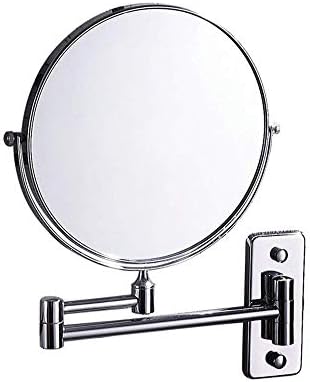 Retro Folding Wall Mirror 8 Inches for Bathroom and Living Room