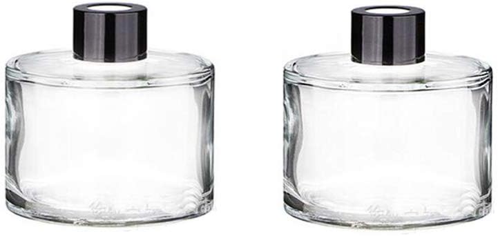 Set of 2 Glass Diffuser Bottles with 50ML Capacity