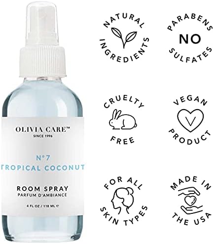 Olivia Care Room Spray Tropical Coconut 4 FL OZ