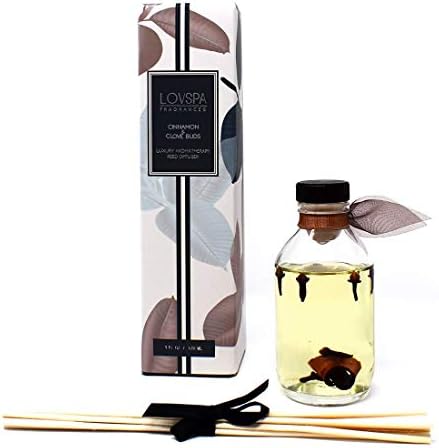 LOVSPA Cinnamon Clove Buds Reed Diffuser Refill Bundle
