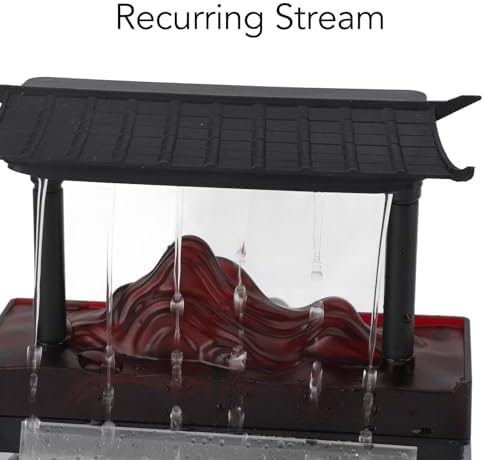 LED Tabletop Fountain with Color Changing Lights