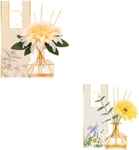 Saussavita Reed Diffusers Set 710 Oz Tangerine Apple Blossom