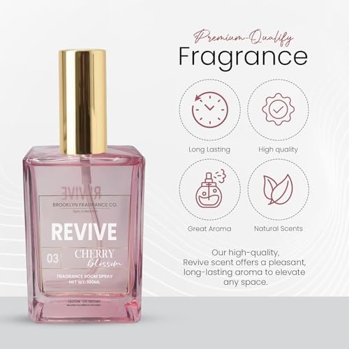 Brooklyn Fragrance Co Revive Cherry Blossom Room Spray - 100ml
