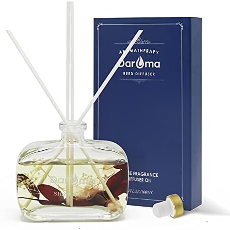 DAROMA Reed Diffuser Set with Dried Flowers 1