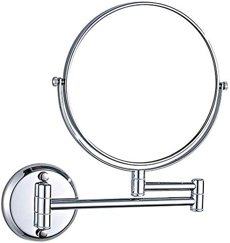 Retro Folding Wall Mirror 8 Inches for Bathroom and Living Room