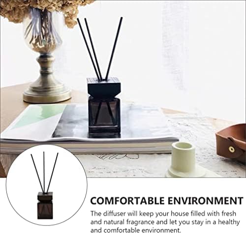 Lurrose Rattan Aromatherapy Diffuser Set with Wooden Lid