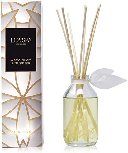 LOVSPA Amber Romance Reed Diffuser Set