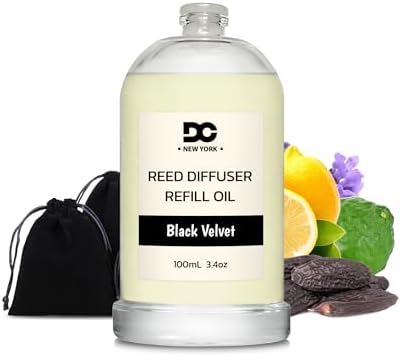 Daniellas Black Velvet Reed Diffuser Refill Oil 34oz