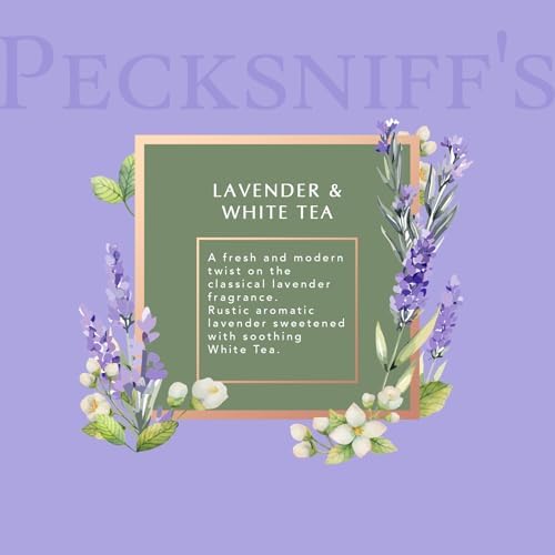 Pecksniffs Classic Reed Diffuser Set Lavender White Tea