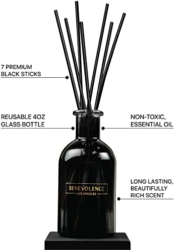 Benevolence LA Bergamot Jasmine Reed Diffuser Set