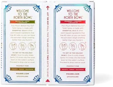 Poo-Pourri Deck The Stalls Gift Set Berry and Bright 1 Fl Oz