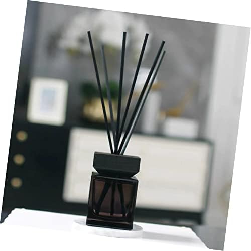 Elegant White Square Glass Diffuser Bottle for Essential Oils