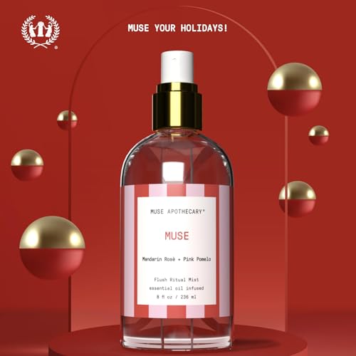 Muse Apothecary Flush Ritual Toilet Spray - 8 oz Pack of 3