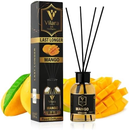 Vilara Reed Diffuser Set Pack of 3 Mango Oud Istanbul