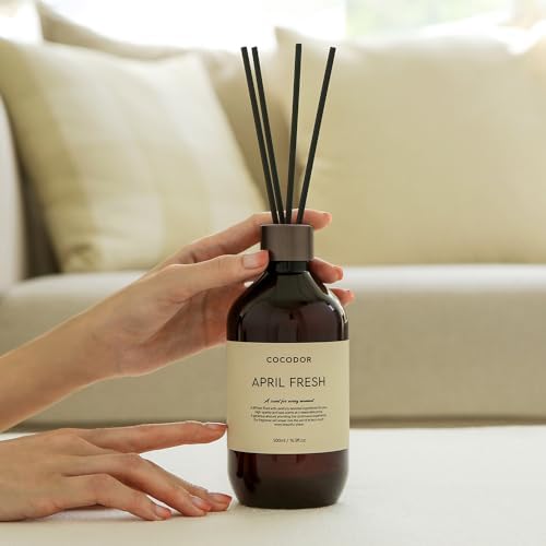 Cocodor Premium Cedar Wood Reed Diffuser Set