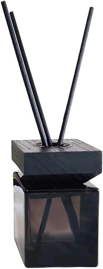Lurrose Rattan Aromatherapy Diffuser Set with Wooden Lid