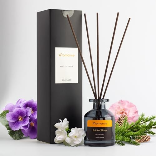 Spirit of Africa Reed Diffuser Set - Floral Woody Fragrance