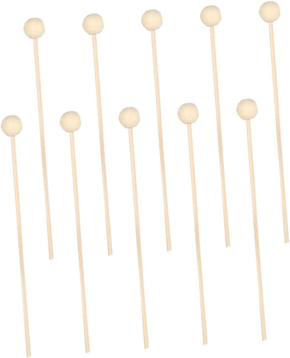 GLEAVI 10Pcs Natural Rattan Scent Sticks with Wooden Beads for Diffusers