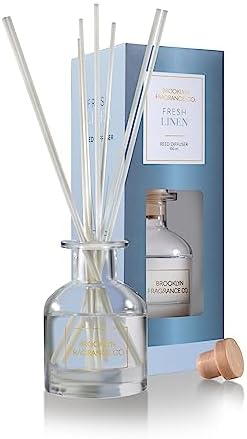 Brooklyn Fragrance Co Reed Diffuser Fresh Linen 100ml