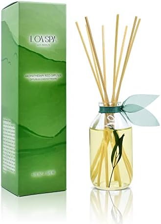 LOVSPA Bamboo Citrus Reed Diffuser Set