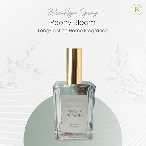 Brooklyn Fragrance Co BFC- Florals Room Spray - Premium Peony Scent - 100ml