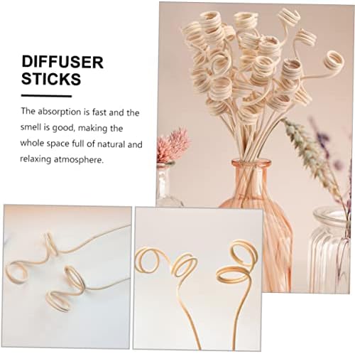 Cabilock 1 Set Rattan Diffuser Sticks for Essential Oils