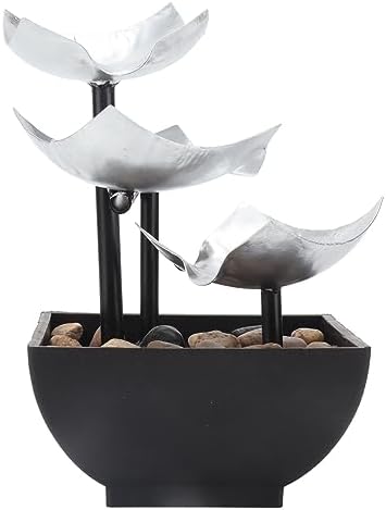 Walfront Indoor 3-Tier Water Fountain Ornament 1