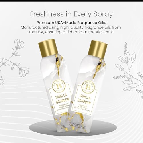 Brooklyn Fragrance Co Marble Room Spray - Vanilla Bourbon 6 Fl Oz