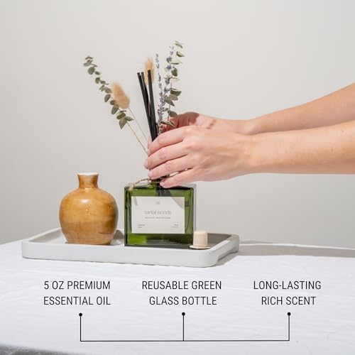 Craft Kin Scented Reed Diffuser Set with Flowers