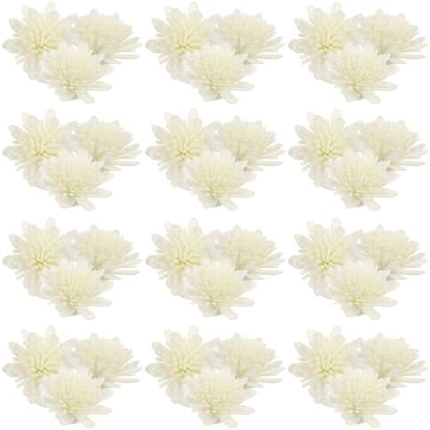 100pcs White Reed Diffuser Flowers Set