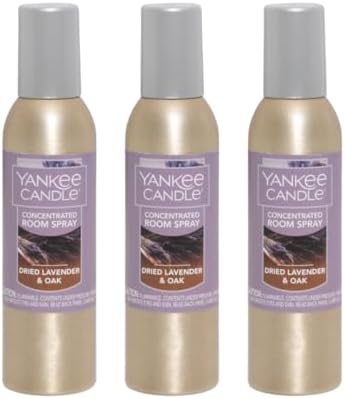 Yankee Candle Room Spray Dried Lavender Oak 15 OZ Pack of 3