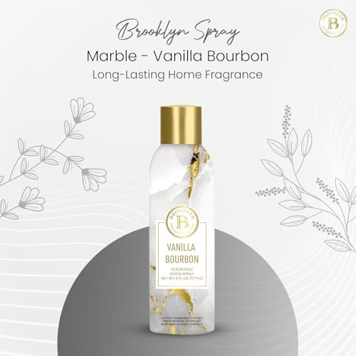 Brooklyn Fragrance Co Marble Room Spray - Vanilla Bourbon 6 Fl Oz