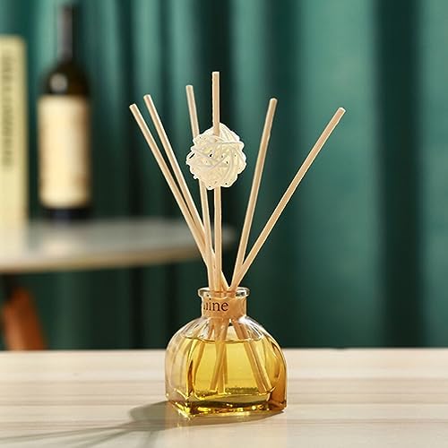 EXCEART Reed Diffuser Sticks 100pcs Natural Rattan Aroma Set