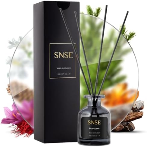 SNSE Baccarat Rouge Reed Diffuser Luxury Aroma Set