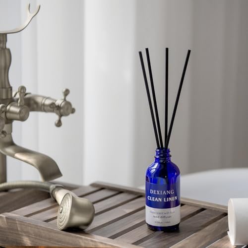 3-Pack Reed Diffuser Set with Elegant Blue Bottles