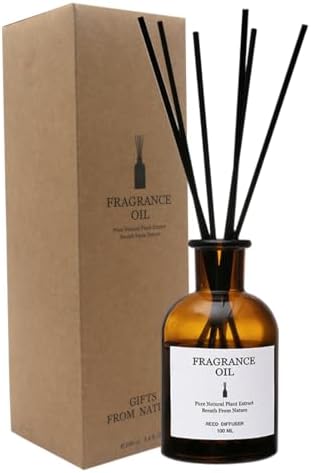 Muufuser Premium Reed Diffuser 100ml Natural Essential Oil Fragrance