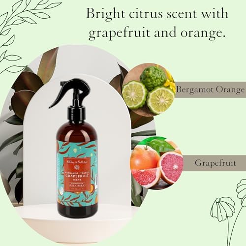 Abbey Sullivan Linen Spray Bergamot Orange Grapefruit 16 oz