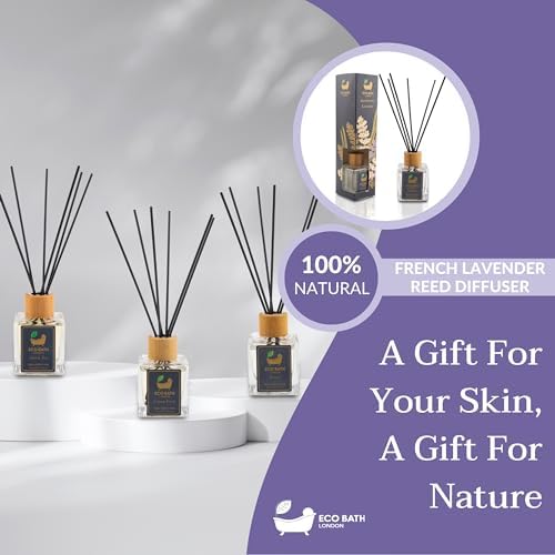 French Lavender Reed Diffuser - 100ml Luxurious Home Fragrance