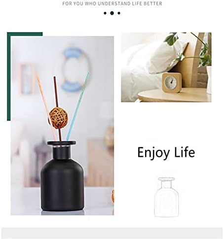 SHUILING Fragrance Diffuser Bottles 150ml Refillable Glass Vase