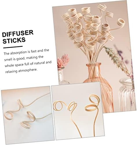 Zerodeko 1 Set Rattan Diffuser Sticks for Home Decor