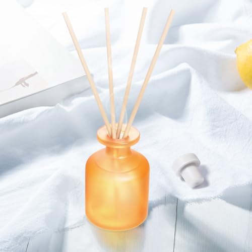 Citrus Reed Diffuser Set with 8 Sticks and 100ml Essential Oil
