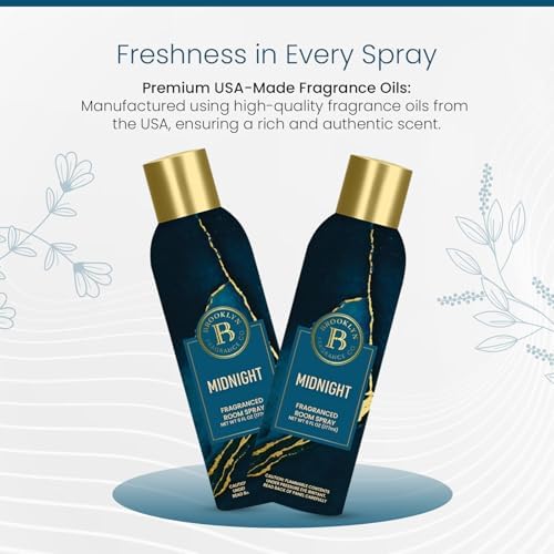 Brooklyn Fragrance Co Marble Room Spray - 6 Fl oz Midnight Air Freshener