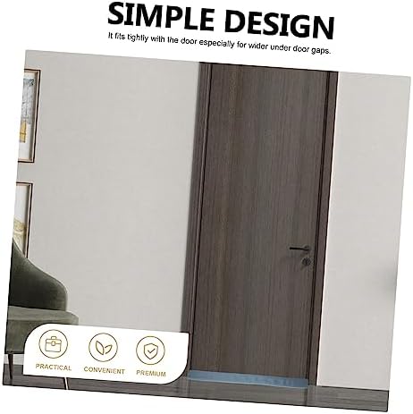 NUOBESTY 3Pcs Door Bottom Seal Strip Draft Stopper for Sound Reduction and Weather Stripping Easy Installation Home Use
