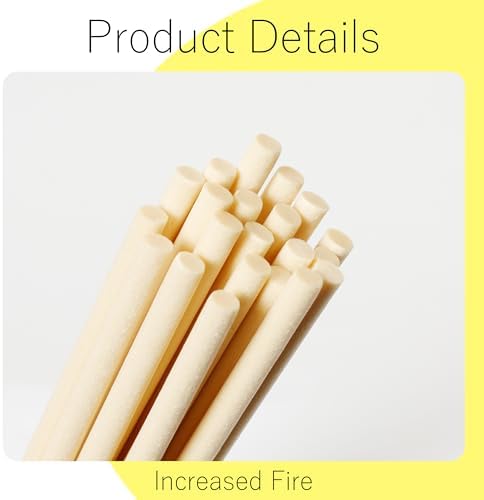 Increased Fire Oil Diffuser Sticks 50pcs Thick Reed