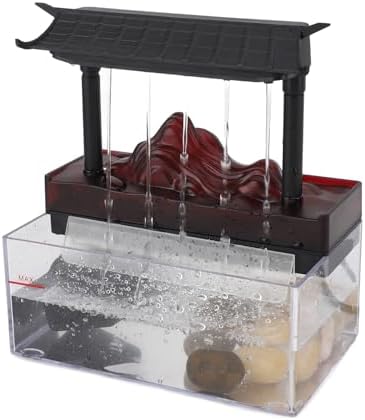 Tabletop Water Fountain with LED and USB Power