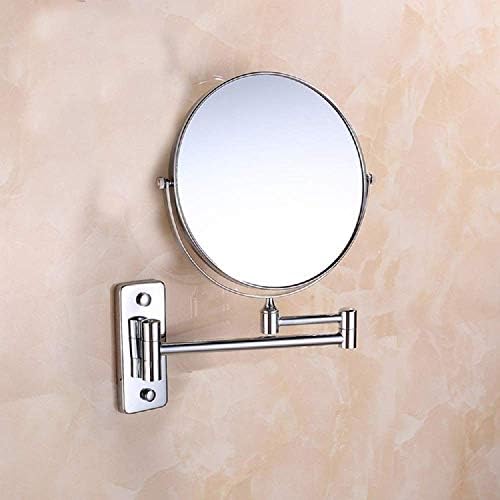 Retro Folding Wall Mirror 8 Inches for Bathroom and Living Room