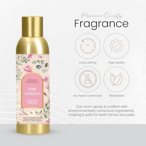 Brooklyn Fragrance Co Arches Room Spray - Floral Peony Prosecco 6 Fl Oz