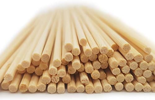 Butynara Diffuser Reed Sticks 100 pcs - 6 Inch Natural Rattan
