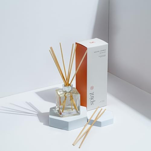Doctor Aromas Essential Oil Reed Diffuser Glass Jar Set